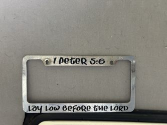 License Plate Cover