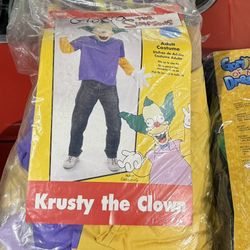 Krusty The Clown Vintage Costume