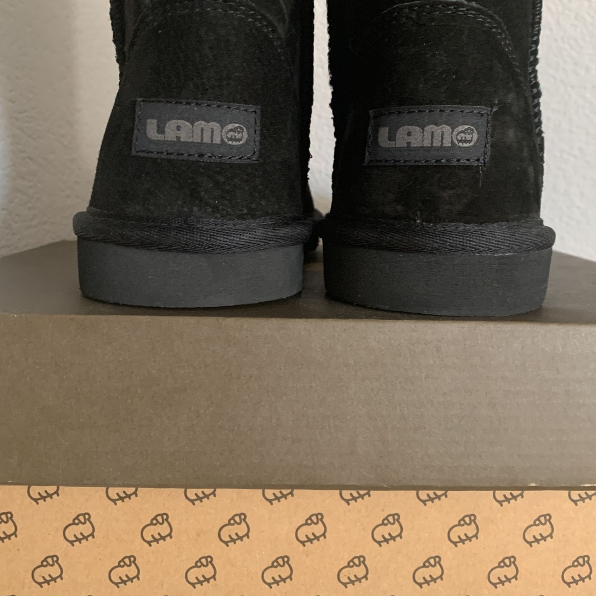 Brand New/ Never Worn Black LAM Boots