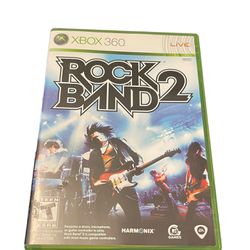 Rock Band 2 (Microsoft Xbox 360, 2008) Pre-Owned