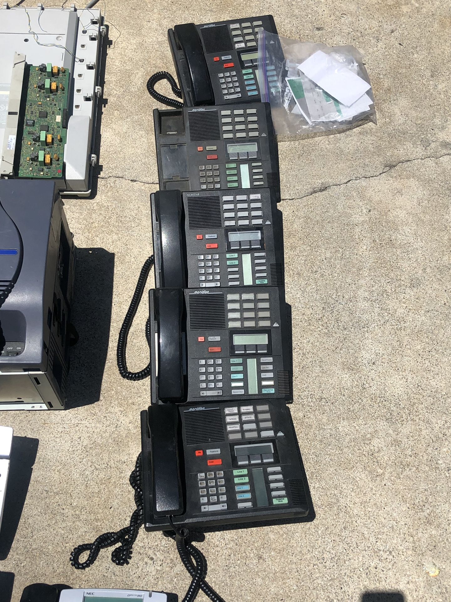 LOT Nortel & NEC PBX/key systems and handsets for Sale in Ventura, CA