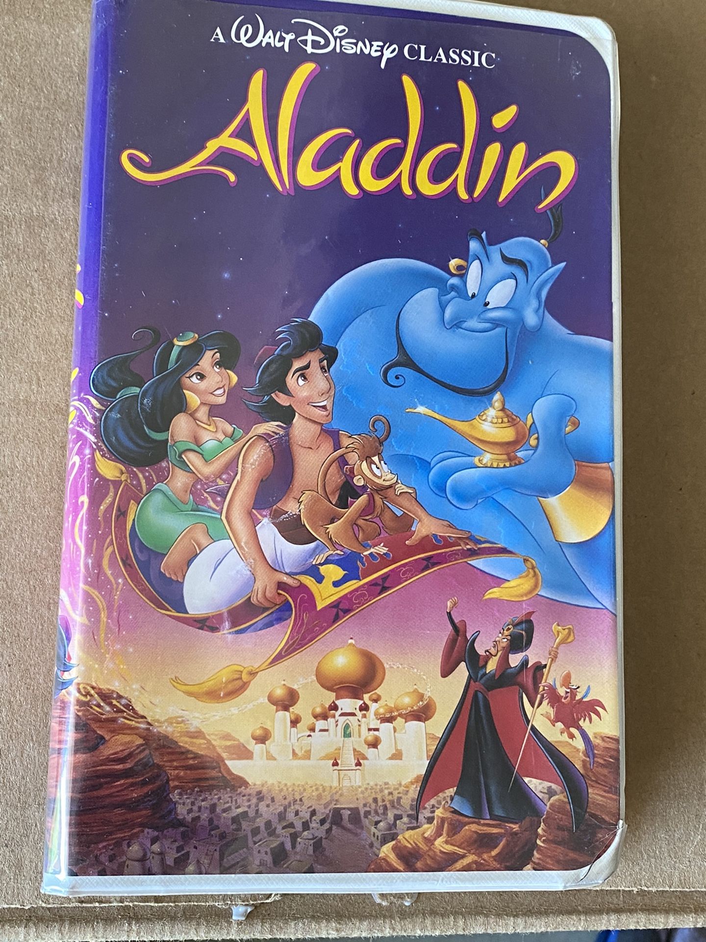 VINTAGE VHS ALADDIN MOVIE VIDEO