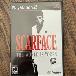 PLAYSTATION 2 SCARFACE GAME
