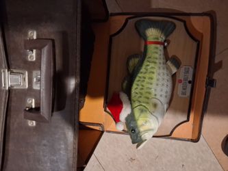 Classic Talking Bass and case