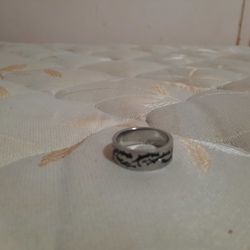 Silver Mens Ring