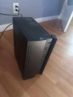Lenovo Computer with Small Vizio TV/Monitor