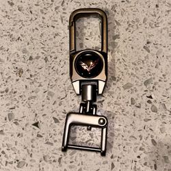 Corvette Car Keychain
