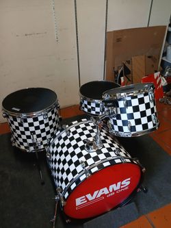 Low Volume Practice Drum Set