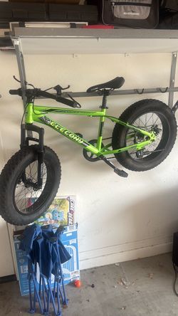 Elecony Fat Tire Mountain Bike and Schwinn peddle bake
