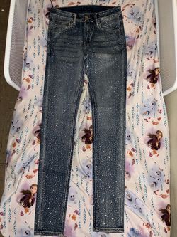 Embellish Rhinestone Skinny Jeans
