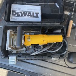 DeWALT PLATE JOINTER