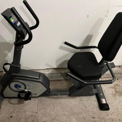 Marcy Magnetic Recumbent Exercise Bike with 8 Resistance Levels