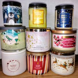 BATH + BODY WORKS CANDLES
