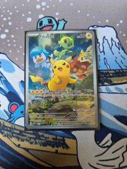 Pikachu pokemon center promo