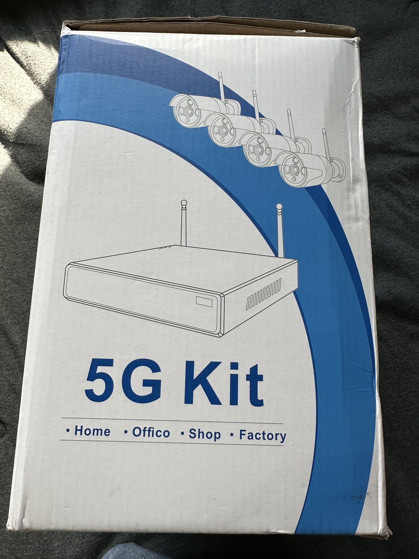 Surveillance Camaras Set Of 4 New