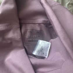 Pink adidas leggings 