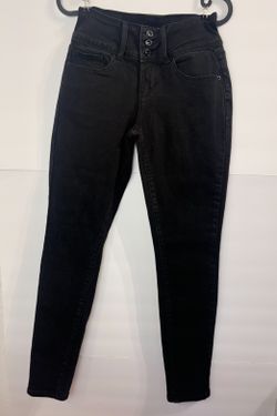 California Vintage Black High Waist Jeans Juniors Size 3/26