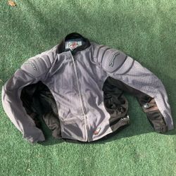 Ventilated motorcycle jacket