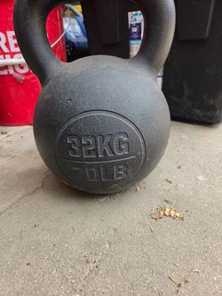32kg/70lb Rogue Fitness Kettlebell