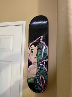 Custom Astro Boy Skateboard