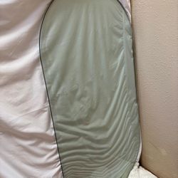 oval glass pane for a table