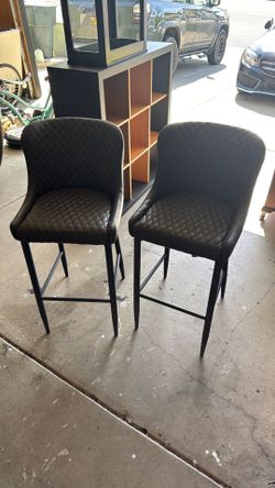 Dark Grey Bar Stools