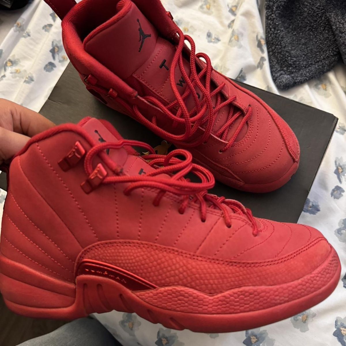 Womens Jordan 12s Gym redss