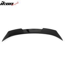 Fits 2021-2024 Kia K5 IKON Style Gloss Black Rear Trunk Spoiler Wing ABS