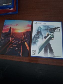 Final fantasy vii remake intergrade steelbook