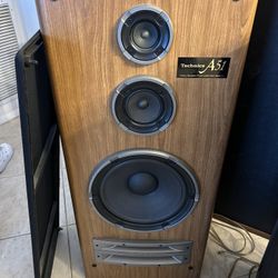 Technics SB-A51 200 watt SuperBass TwinLoad Horn Tower Floor Speakers