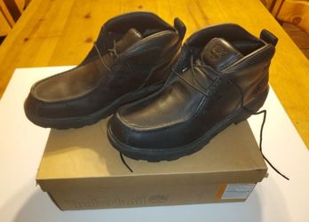 Men's Size 11.5 Timberland 41050 Chucks Black Boot Rugged Street