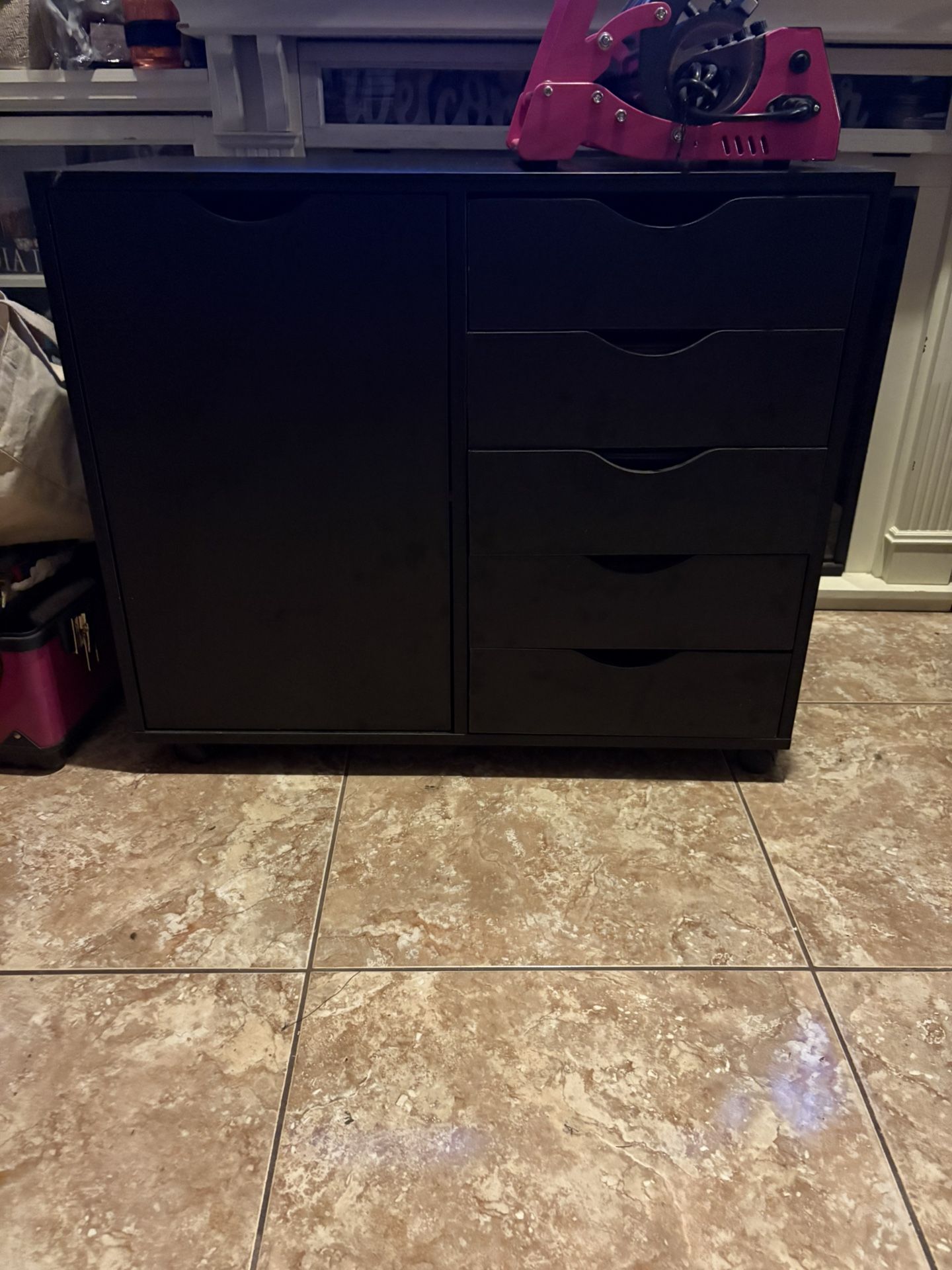 Wooden File Cabinet