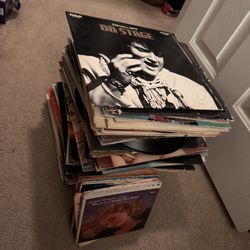 Assortment of old records
