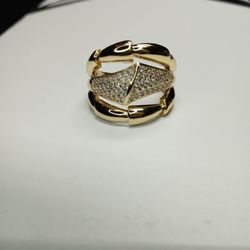 Beautiful ring 14K Gold Laminated High quality