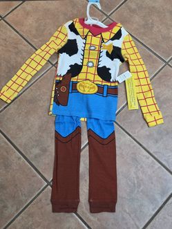 Woody Pajama Set - Kids Size 6 - Toy Story Disney Store - New With Tags