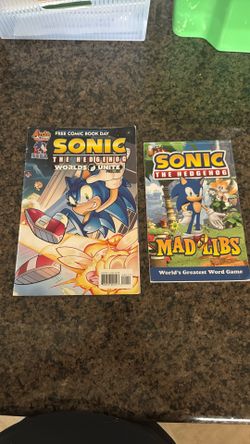 Sonic Magazine, Comic, And Madlib
