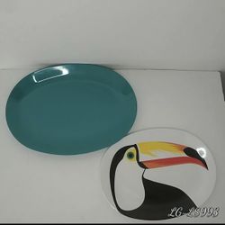 Toucan Server Plates 2 Pack. 