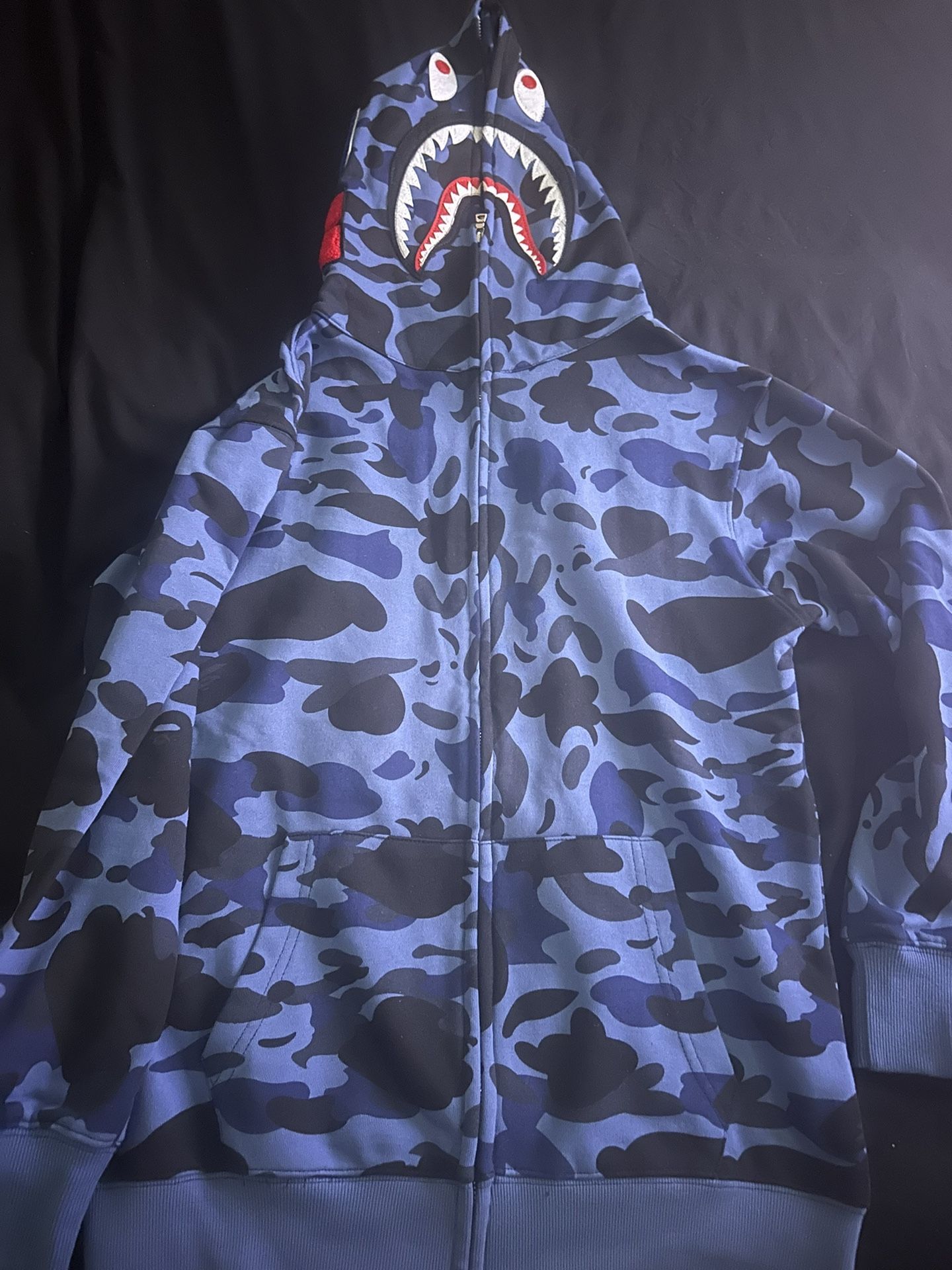 Blue Bape Hoodie