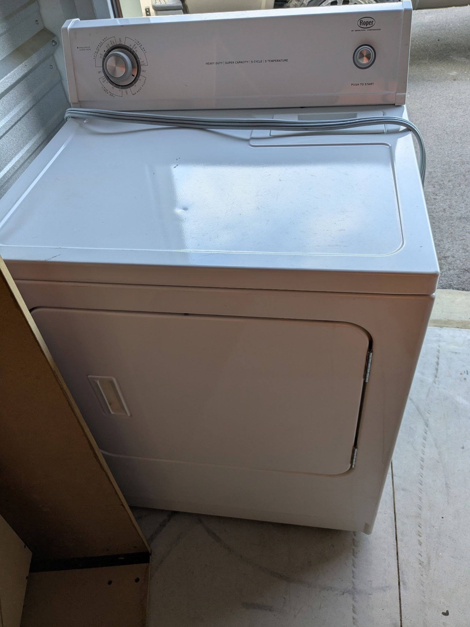 Roper Dryer