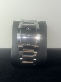 Movado Brand Swiss Fiero 89 C6 1453 Men's Tungsten Black Watch