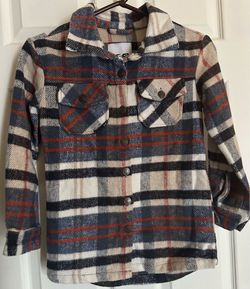 Girls Clothes (flannel jacket)