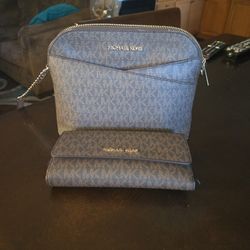 Micheal Kors Purse With Wallet