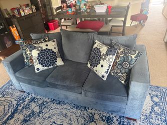 Navy Blue Sofa