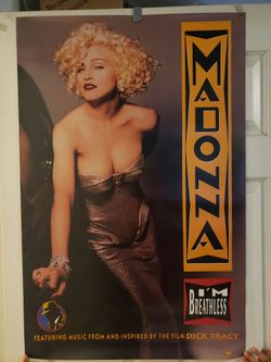 Classic Vintage Madonna Poster