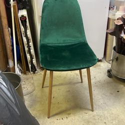 green velvet dinner chairs set of 4