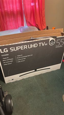 LG super UHD TV 4k 55 inch