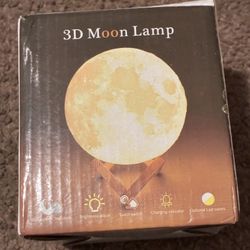 3D Moon lamp