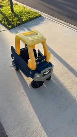 Fisher Price Blue Car 