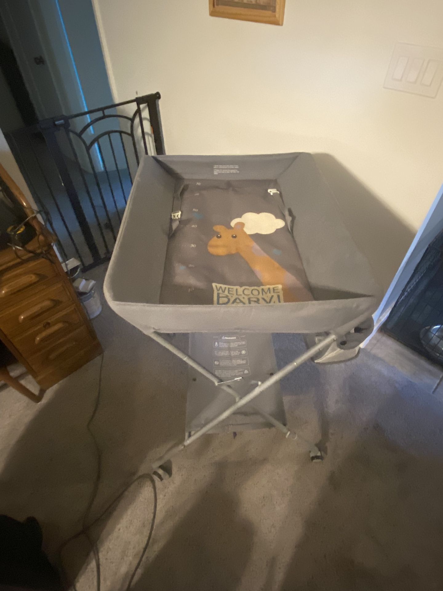 Infant Changing Table.