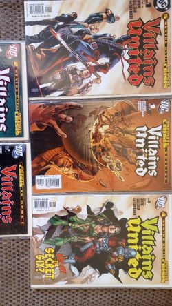 Villains United 1-6 DC Comics